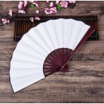 Chinese Kung Fu Fan Supplier - Custom 8/10inch Folding Hand Fan Silk