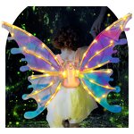 Butterfly Wings Costume Supplier - Hot Selling LED Luminous Angel Wing