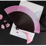 Chinese Style Silk Fan Manufacturer - Wholesale High Quantity with Tassels