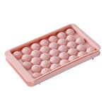 Plastic Ice Cube Tray Supplier - New Arrivals Round with Lid Ice Ball
