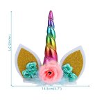 Unicorn Cake Topper Supplier - Wholesale Handmade Happy Birthday Decoration