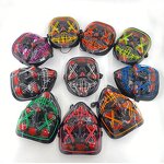 Halloween Light up Mask Factory - Glowing Party Face Scary Horror Black