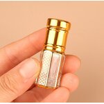 Octagon Glass Roll on Bottle Factory - 3-12ml Arabic Attar Gold Hot
