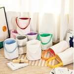 Sublimation Bucket Bag Factory - Easter Candy Tote Basket Halloween Linen