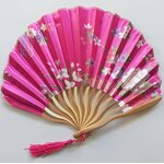Chinese Japanese Hand Fan Supplier - Personalized Pattern Vintage Flower