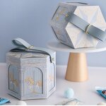 Gift Sweet Candy Box Factory - Carousel Hexagon Handle Paper for Baby