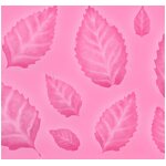 Silicone Chocolate Mould Factory - Leaves Shape Sugar Lace Fondant