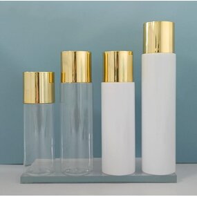 Round Lotion Bottle Supplier - Wholesale 100-300ml White Clear PET