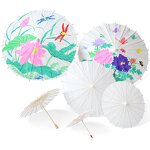 Paper Parasol Supplier - Wholesale Chinese Cheap White Wedding with Logo