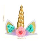 Unicorn Cake Topper Supplier - Wholesale Handmade Happy Birthday Decoration