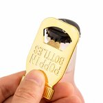 Golden Nursing Bottle Opener Factory - Gold Feeding Bottle for Baby Shower