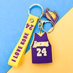 Basketball Jersey Keychain Manufacturer - Wholesale Sports Bag Ornament