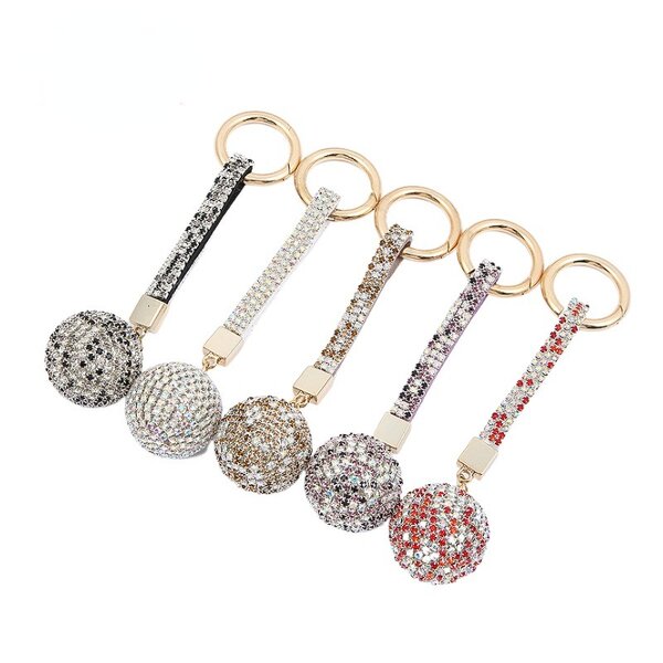 Rhinestone Ball Keychain Manufacturer - Bulk Pendant Gift for Women
