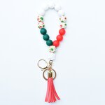 Christmas Tree Keychain Manufacturer - Bulk Silicone Bead Bracelet Gift