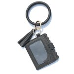 PU Leather Bracelet Keychain Factory - Custom Wristlet Wallet for Women