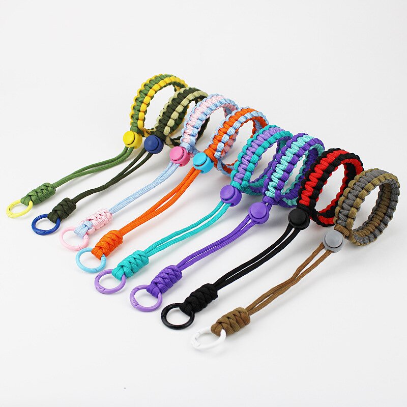 Paracord Lanyard Manufacturer - Wholesale Anti-lost Braided Phone Strap