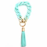 Acrylic Chain Keychain Factory - Custom Rhinestone Tassel Bracelet