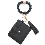 Rubber Bead Bracelet Keychain Supplier - Custom Card Holder Wristlet