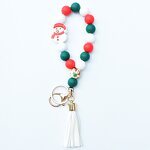 Christmas Tree Keychain Manufacturer - Bulk Silicone Bead Bracelet Gift