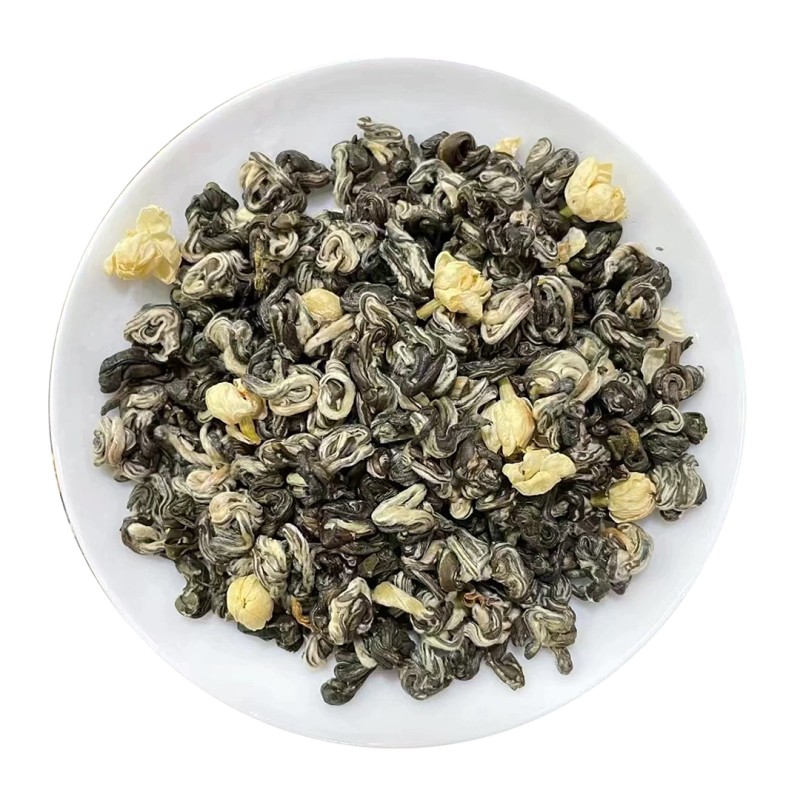 Jasmine Tea Cloud - Shaped Snail Flower Flavor Tea Organic Jasmine Flowers Green Tea Strong - Fragrance