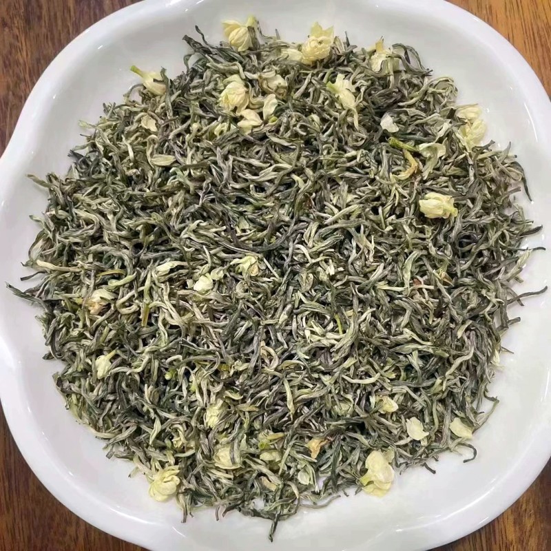 Jasmine Tea Golden Needle Snow Bud With Strong Jasmine Flavor Fragrance Organic Jasmine Tea Chinese Flower Moli Xueya Green Tea