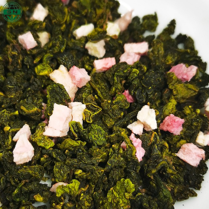 Juicy Peach Oolong Tea Mixed Blended Fruit Flavor Loose Leaf Health Tea in Box Packaging New