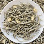 Top Quality Jasmine Green Tea Fragrant Needles Drifting Snow Organic Jasmine Tea with White Bud Jasmine Flavor Tea