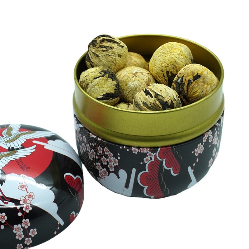 100% Pure Craft Chamomile Tea Blooming Dragon Ball Black Tea Chrysanthemum Flowers Chinese Flavor Slimming Herb 50g Bulk