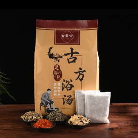 全天然草药混合陈年艾草足浸浴袋草药药袋健康浴袋