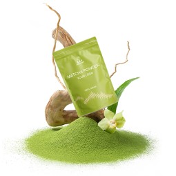 Free Sample Refined Tea Powder Organic Matcha Green Tea Powder 50g/Bag