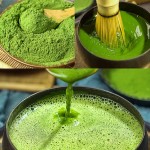 Organic Matcha Tea Powder Chinese Green Tea Good for Drinking and Cooking Dissolvable Green Tea Powder 50g/Bag
