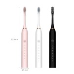 Power Toothbrush Manufacturer - OEM Waterproof 8 Heads 30 Day Battery 6 Modes