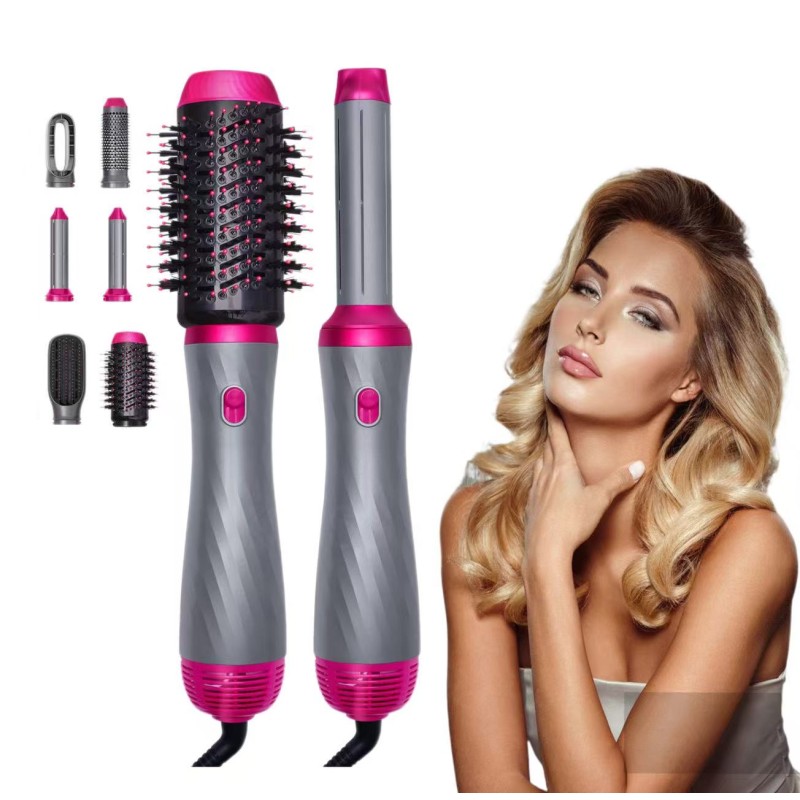 Electric Hair Styler Supplier - Bulk Hot Sales Professional 6 in 1 Dual Use