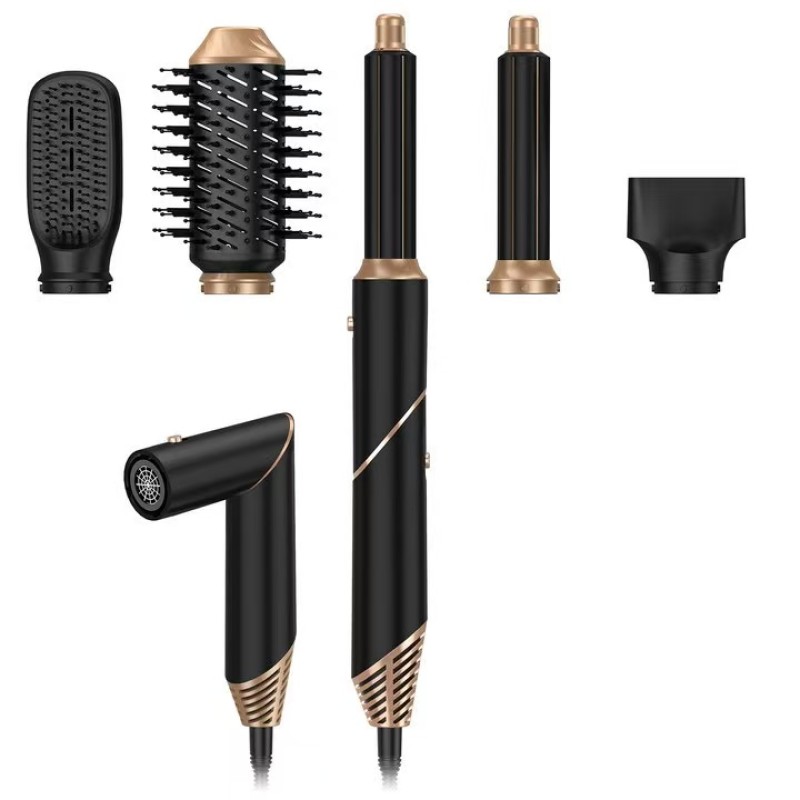 Hair Styler Tools Set Factory - Bulk 5 in 1 Hair Dryer Brush Negative Ionic