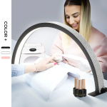 Nail Extension Lamp Supplier - OEM Nail Care LED Lash Tattoo Floor Stand