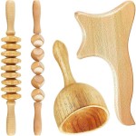 Wood Massage Set Factory - Bulk 6pcs Full Body Pain Relief Colombian