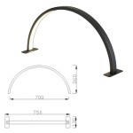 Nail Extension Lamp Supplier - OEM Nail Care LED Lash Tattoo Floor Stand