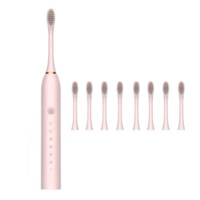 Power Toothbrush Manufacturer - OEM Waterproof 8 Heads 30 Day Battery 6 Modes