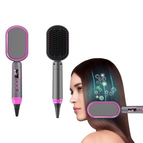 Hair Straightener Brush Factory - OEM Upgrade 5 Heat Settings 30s Fast Heating