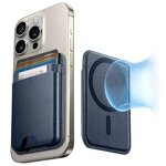 Double Layer Card Holder Factory - Slim Foldable Pu Leather Magneto