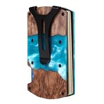 Resin Wood Card Holder Manufacturer - New Custom Minimalist RFID