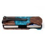 Resin Wood Card Holder Manufacturer - New Custom Minimalist RFID