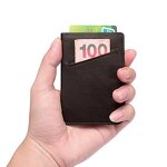 Push Button Card Holder Factory - New Fashion Leather Credit Rfid Wallet