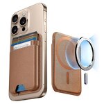 Magnetic Card Bags Supplier - New Portable Cell Phone Leather