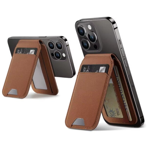 Two Magnetic Wallet Supplier - PU Leather Cell Phone Guardian Shielded