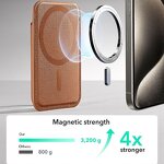 Magnetic Card Bags Supplier - New Portable Cell Phone Leather