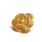 Metal Flower Brooch Supplier - JINYOU 5185 New Arrival Waterproof Stainless