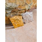 Face Shape Brooch Supplier - JINYOU 4520 New Fashion Stainless Steel Metal