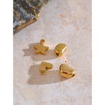 Cubic Zirconia DIY Supplier - JINYOU 0094 Trendy Stainless Steel Heart Love