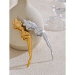 Sexy Body Shape Brooch Supplier - JINYOU 5170 Stainless Steel Uneven Design